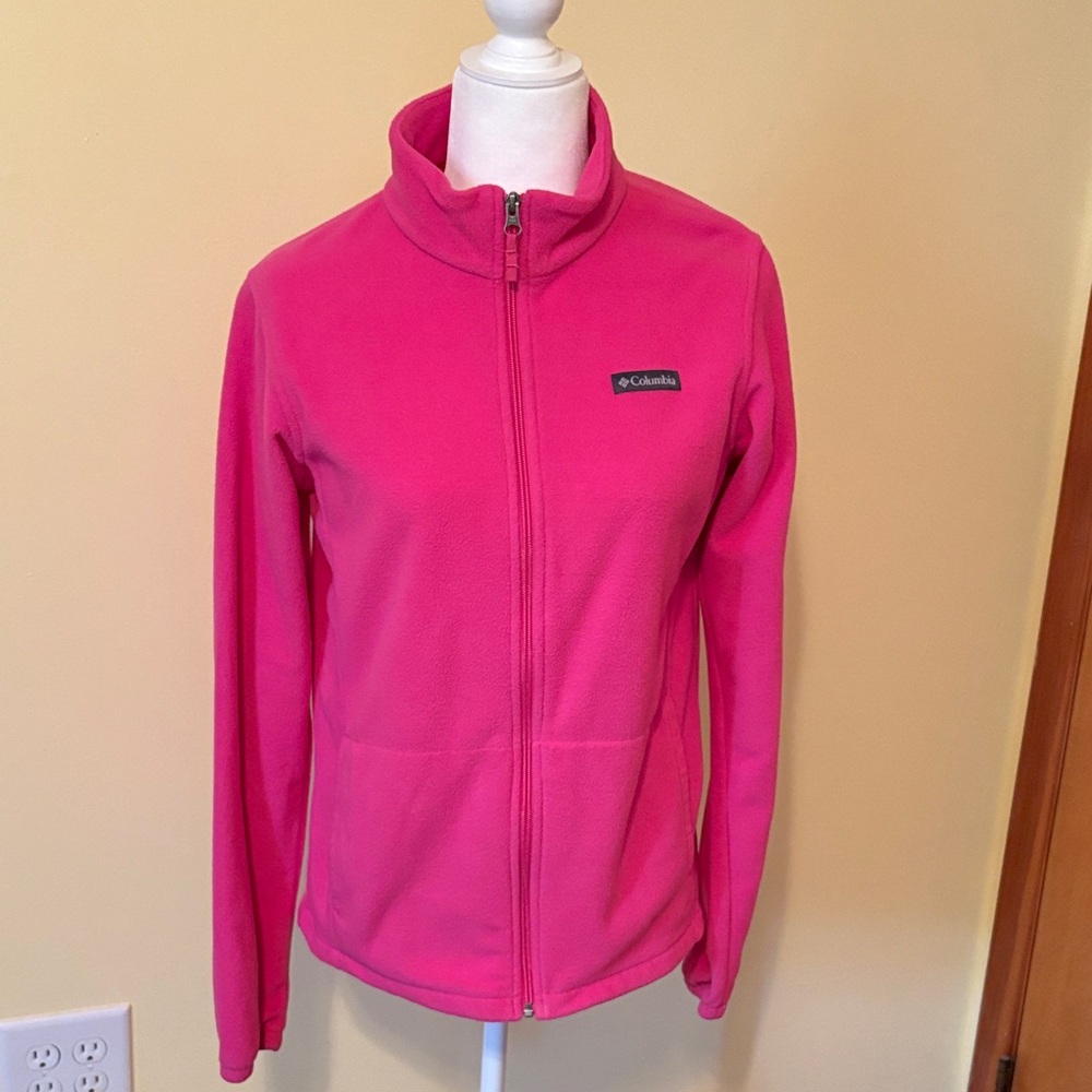 Columbia fleece jacket pink